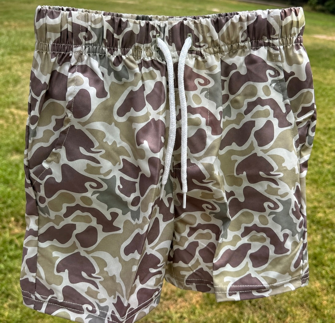 Performance Camo Shorts
