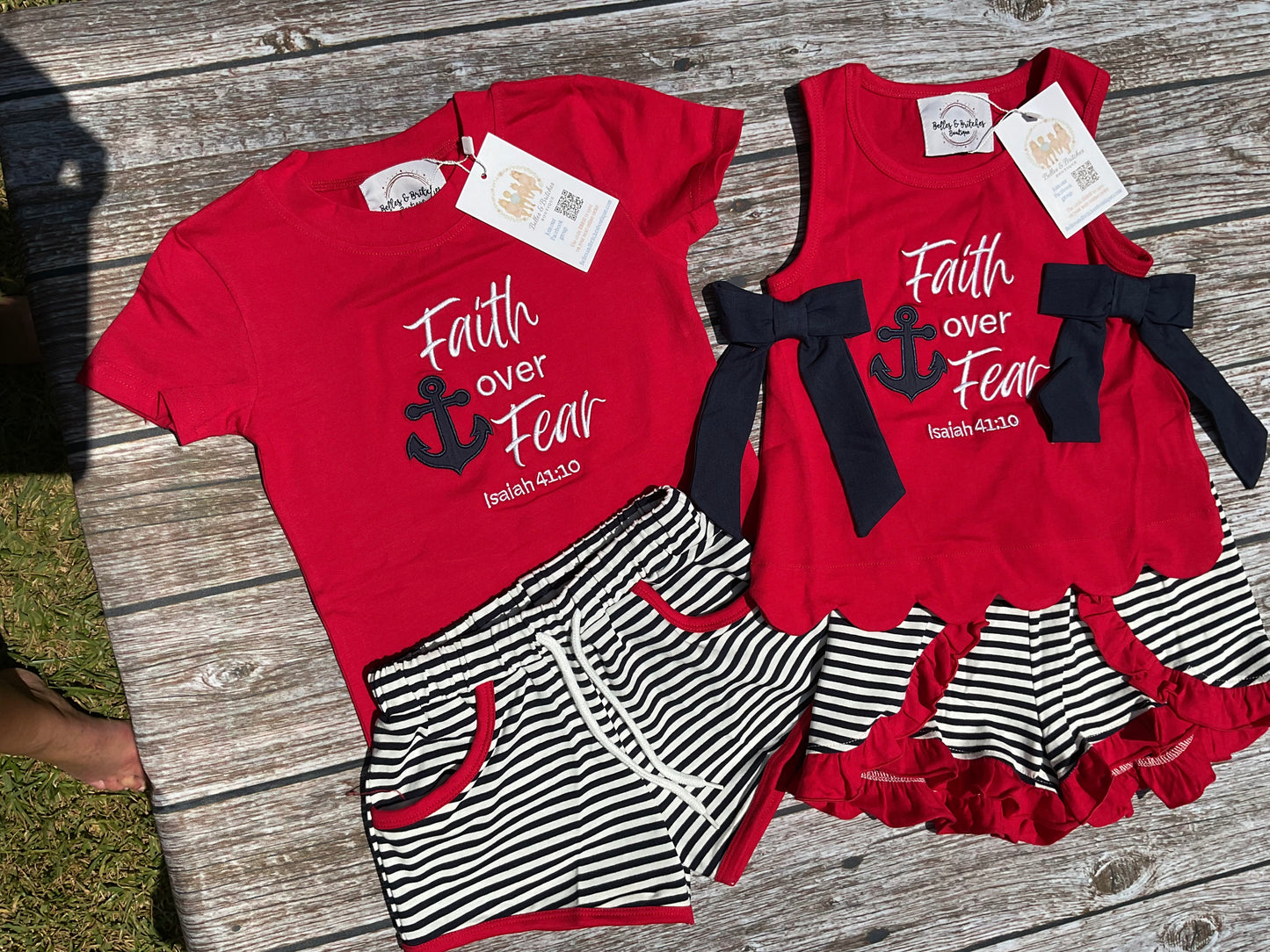 Faith Over Fear Short Set