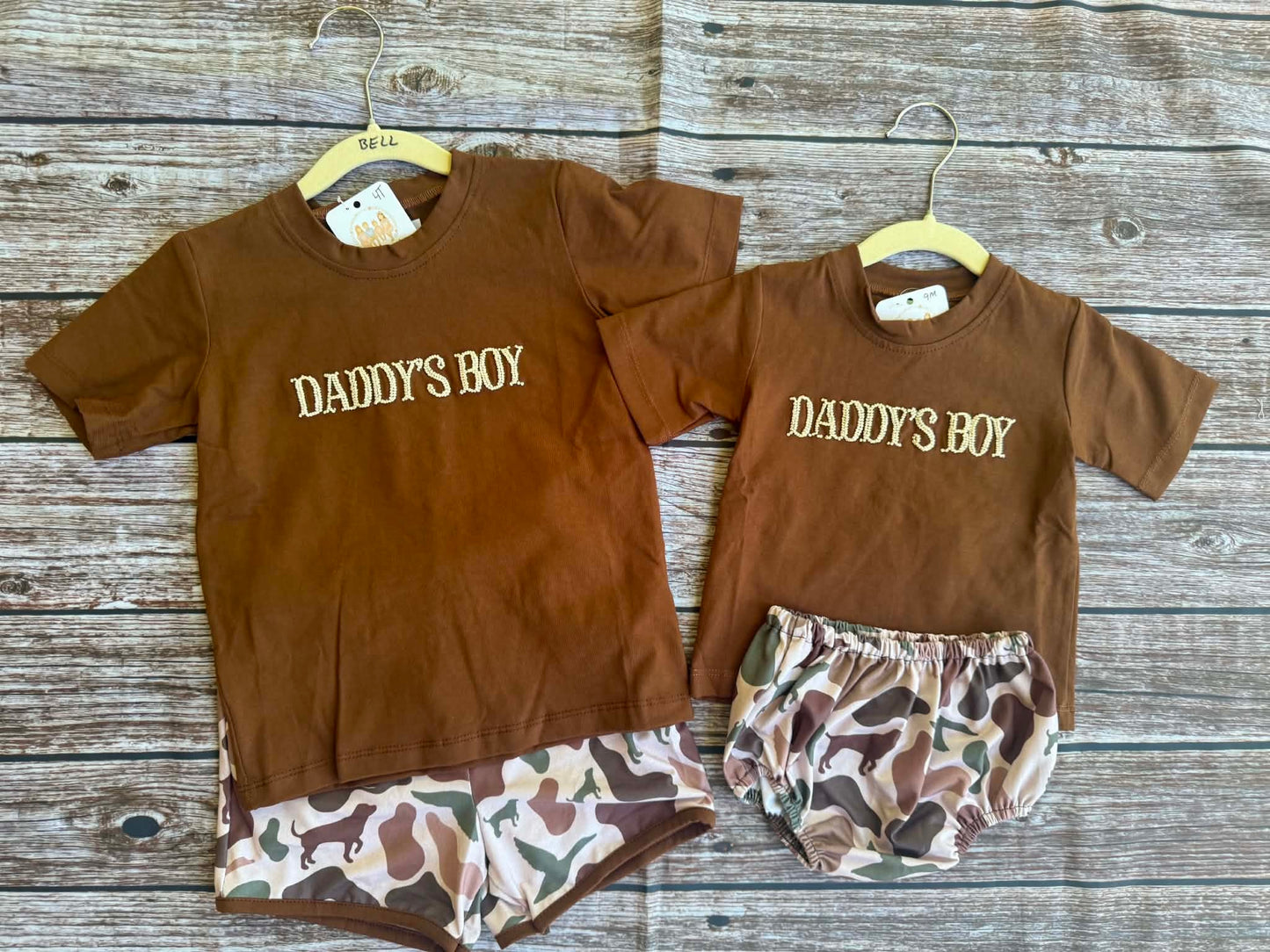 Daddy’s Boy Camo French Knot Collection