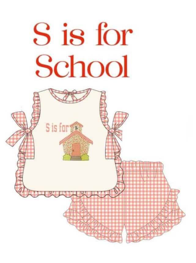 S Is For School