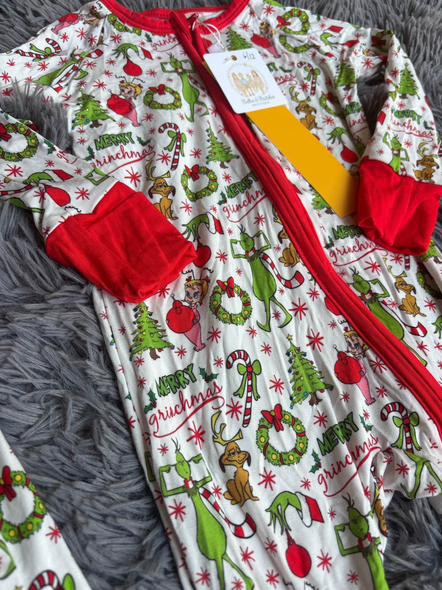 Mean One Christmas Bamboo