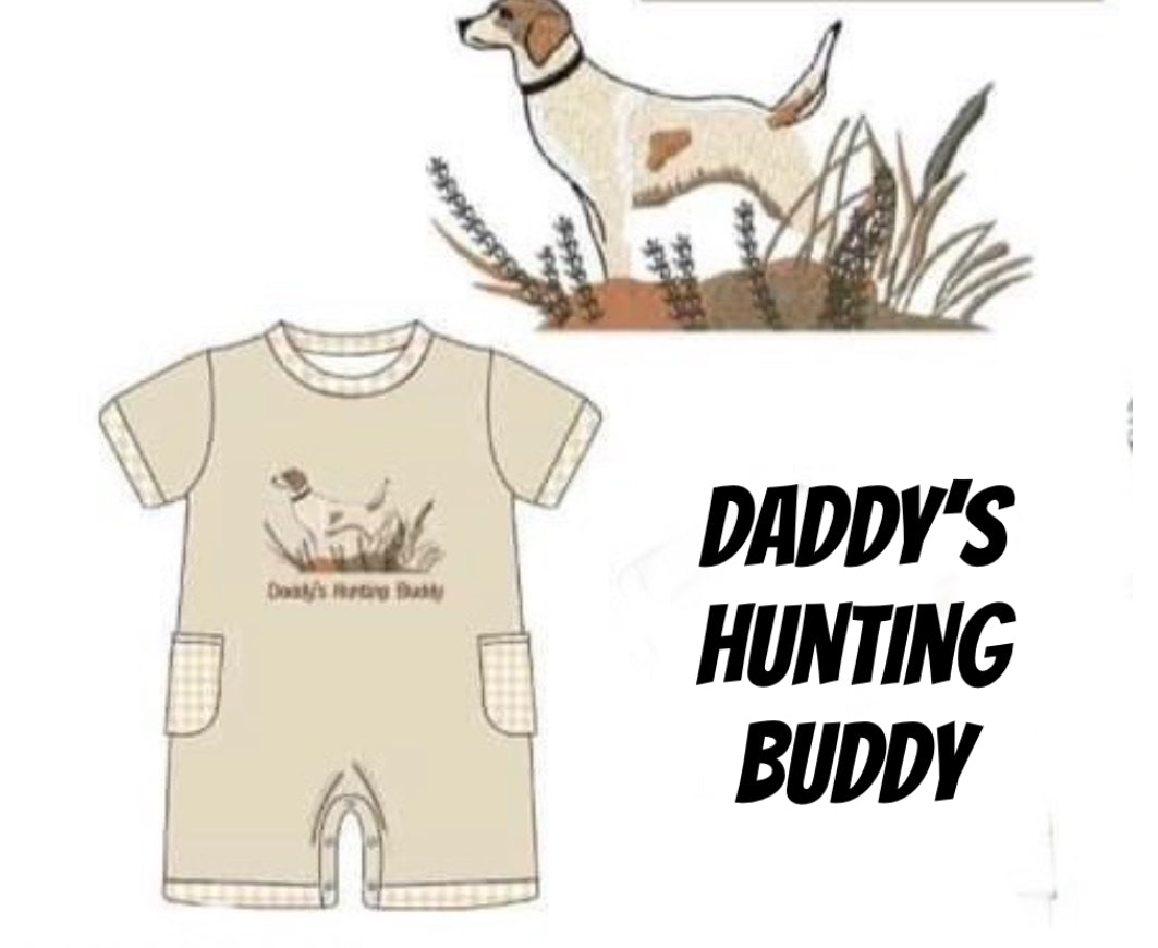 Daddy’s Hunting Buddy Romper