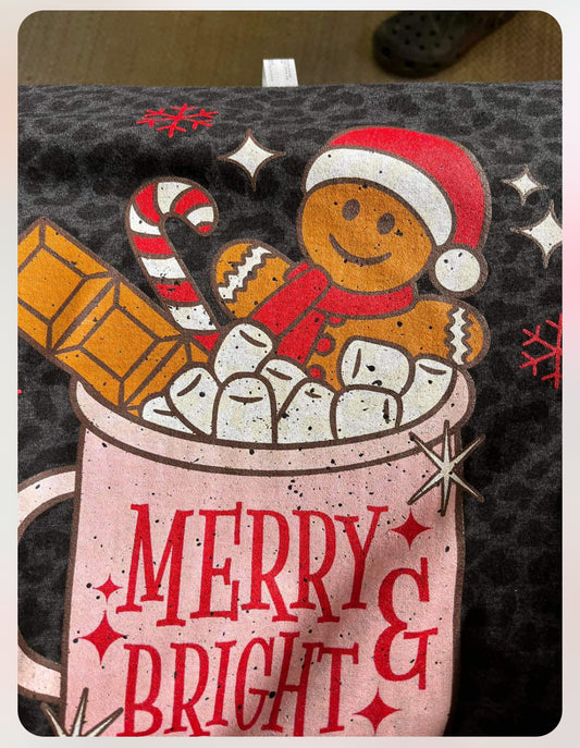 Christmas Merry & Bright Tee