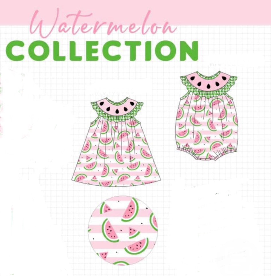 Watermelon Print Sister Collection