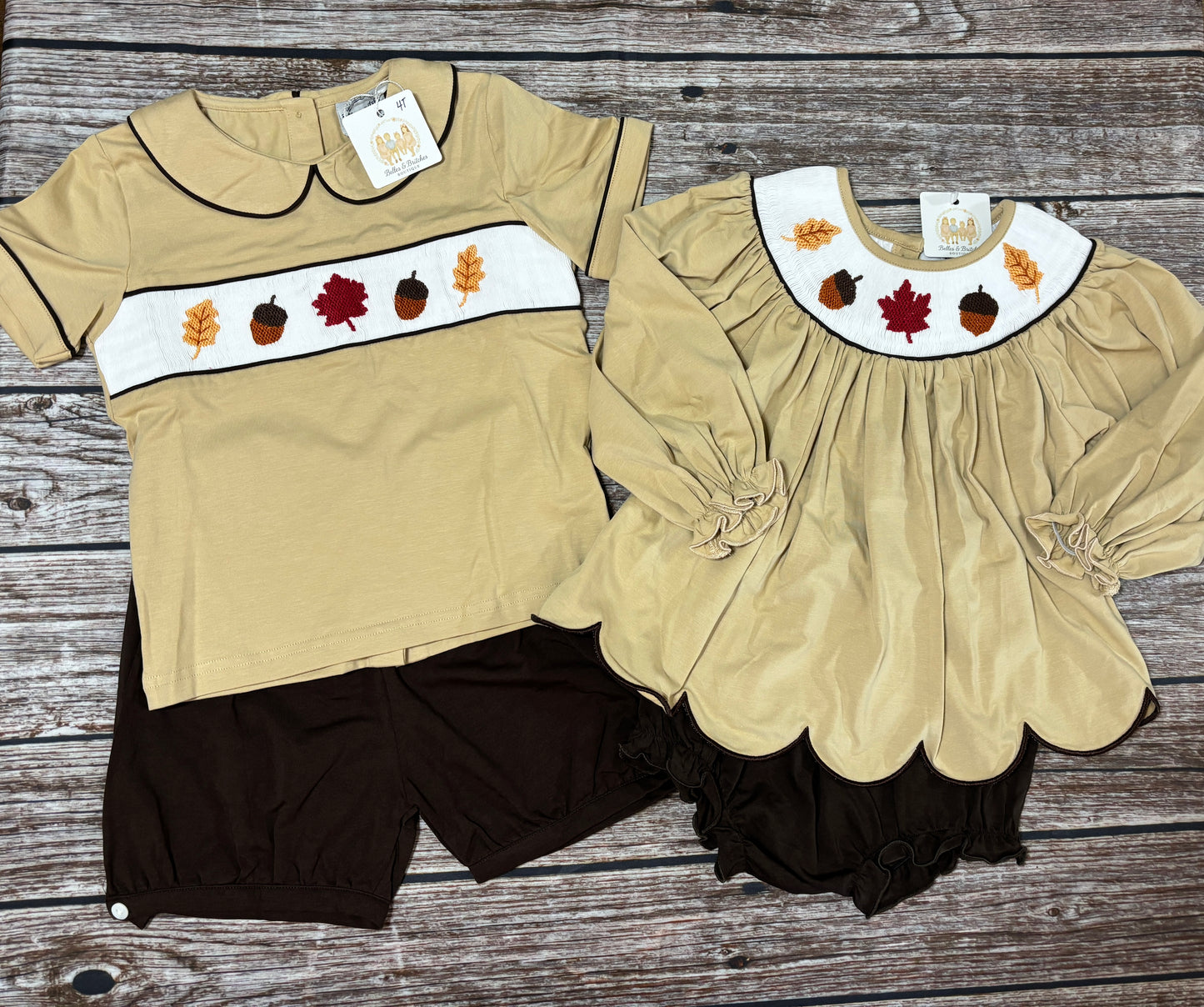 Fall Leaves Smock Collection