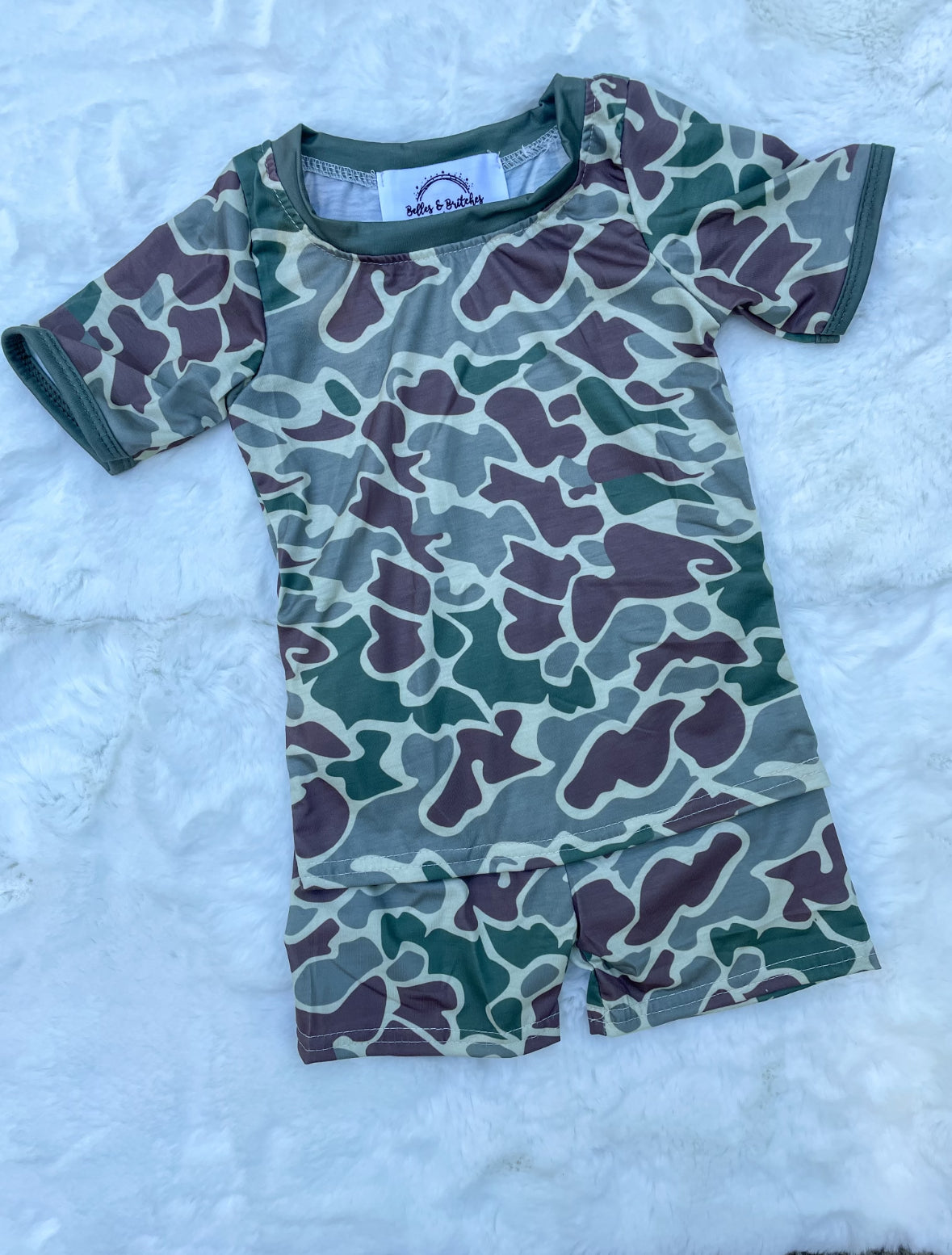 The Hunt Is On Camo Sleepwear