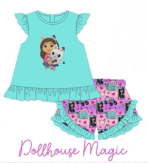 Dollhouse Magic Girl Short Set