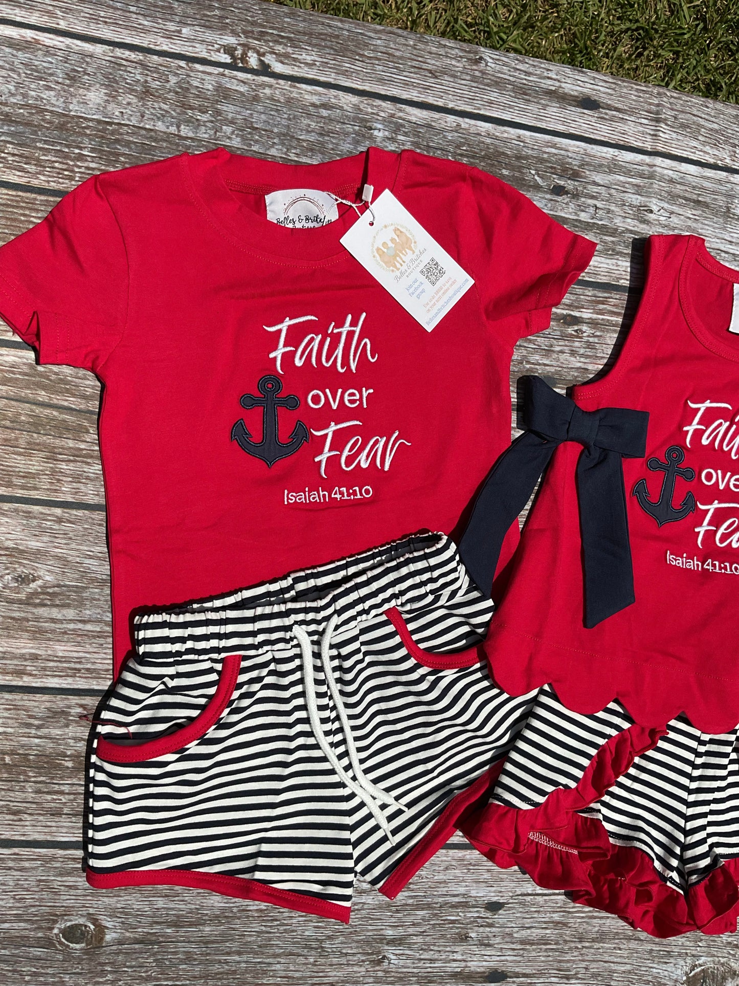 Faith Over Fear Short Set