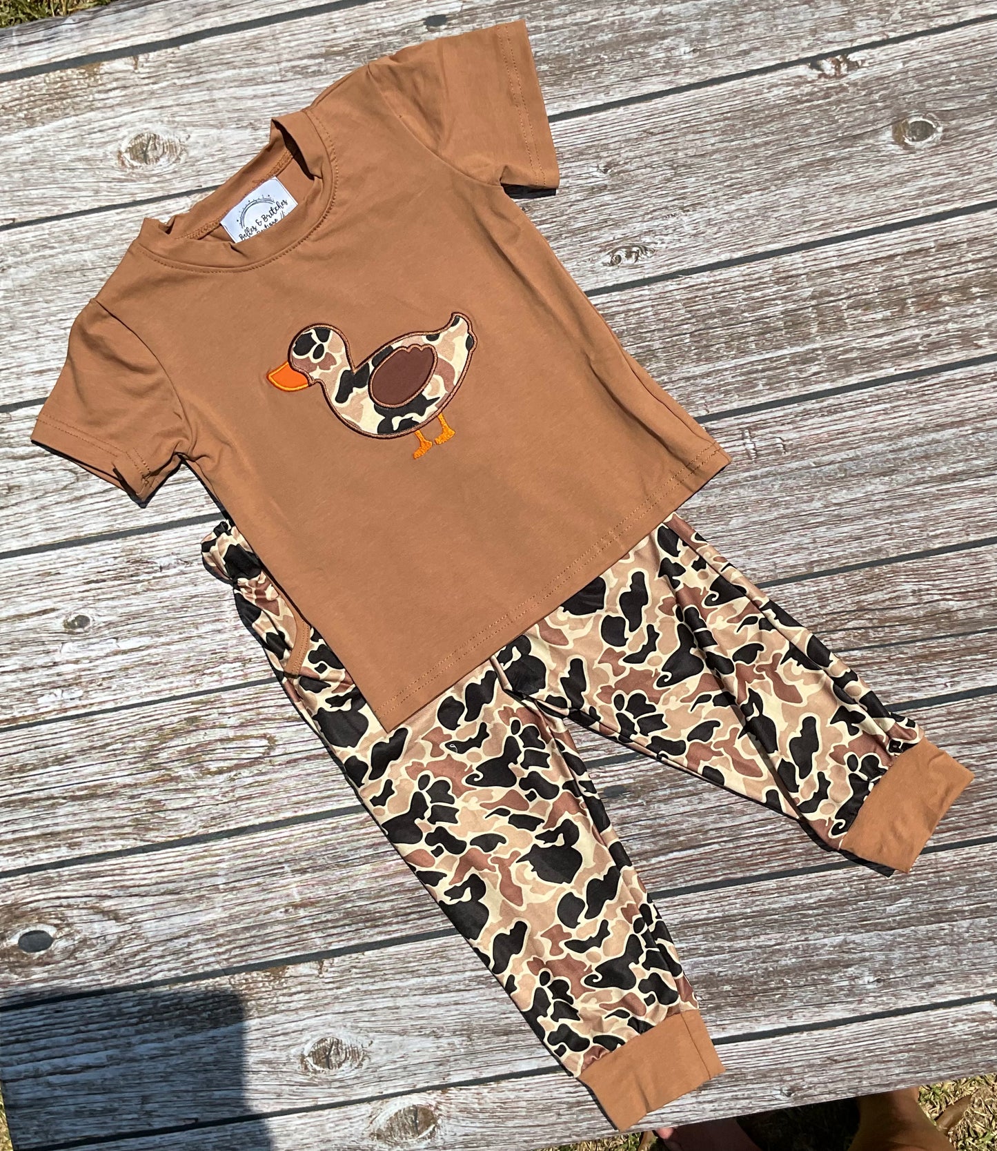 Camo Duck Boys Jogger Set