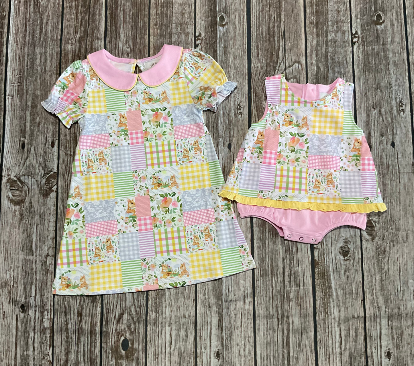 Patchwork Party Easter Sibling