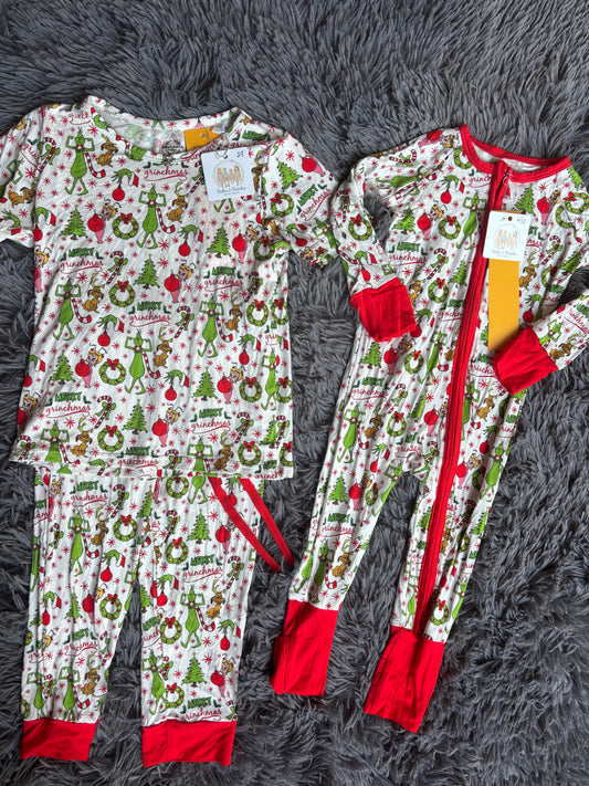 Mean One Christmas Bamboo