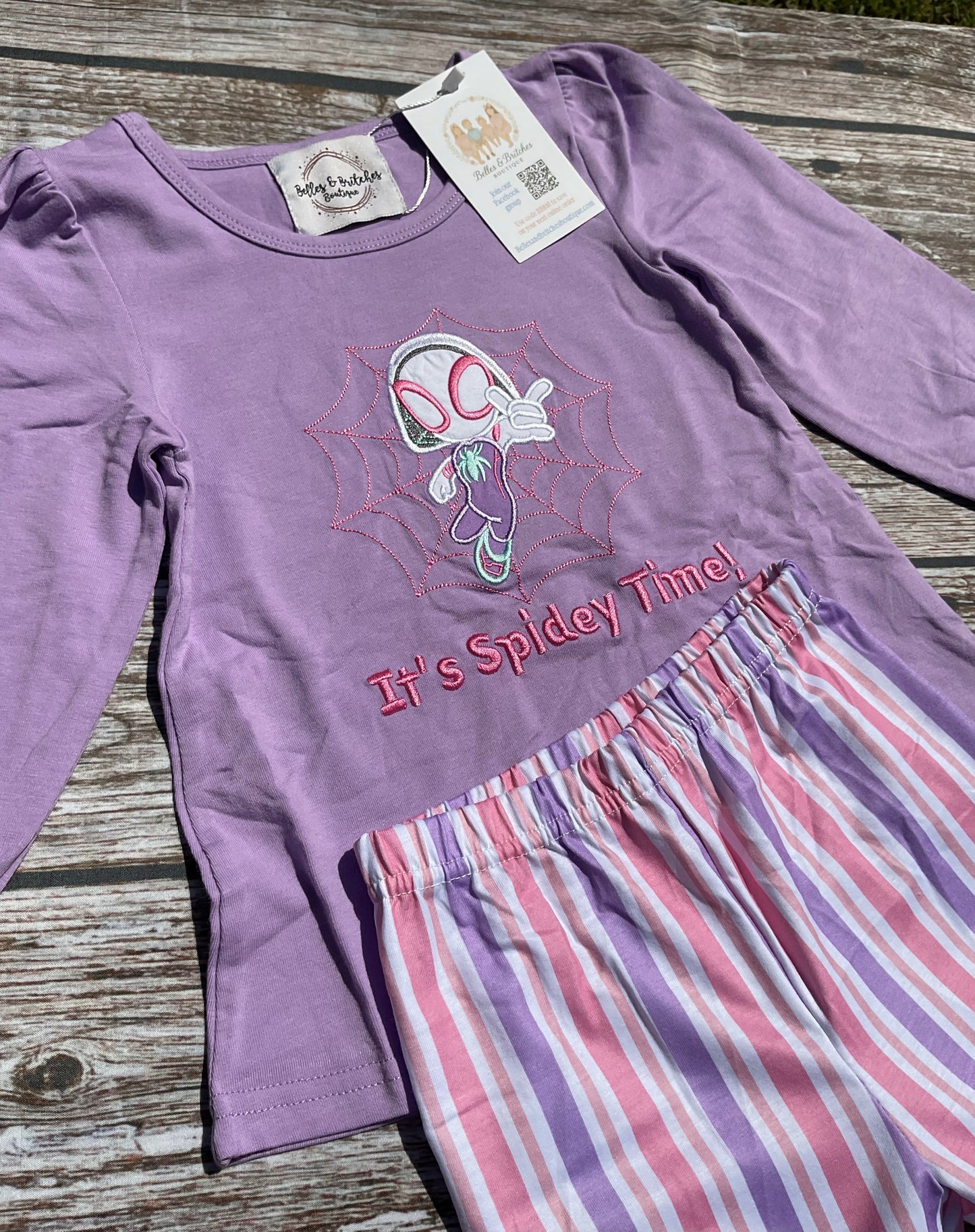Team Spidey Sibling Collection – Girl & Boy Pant Sets