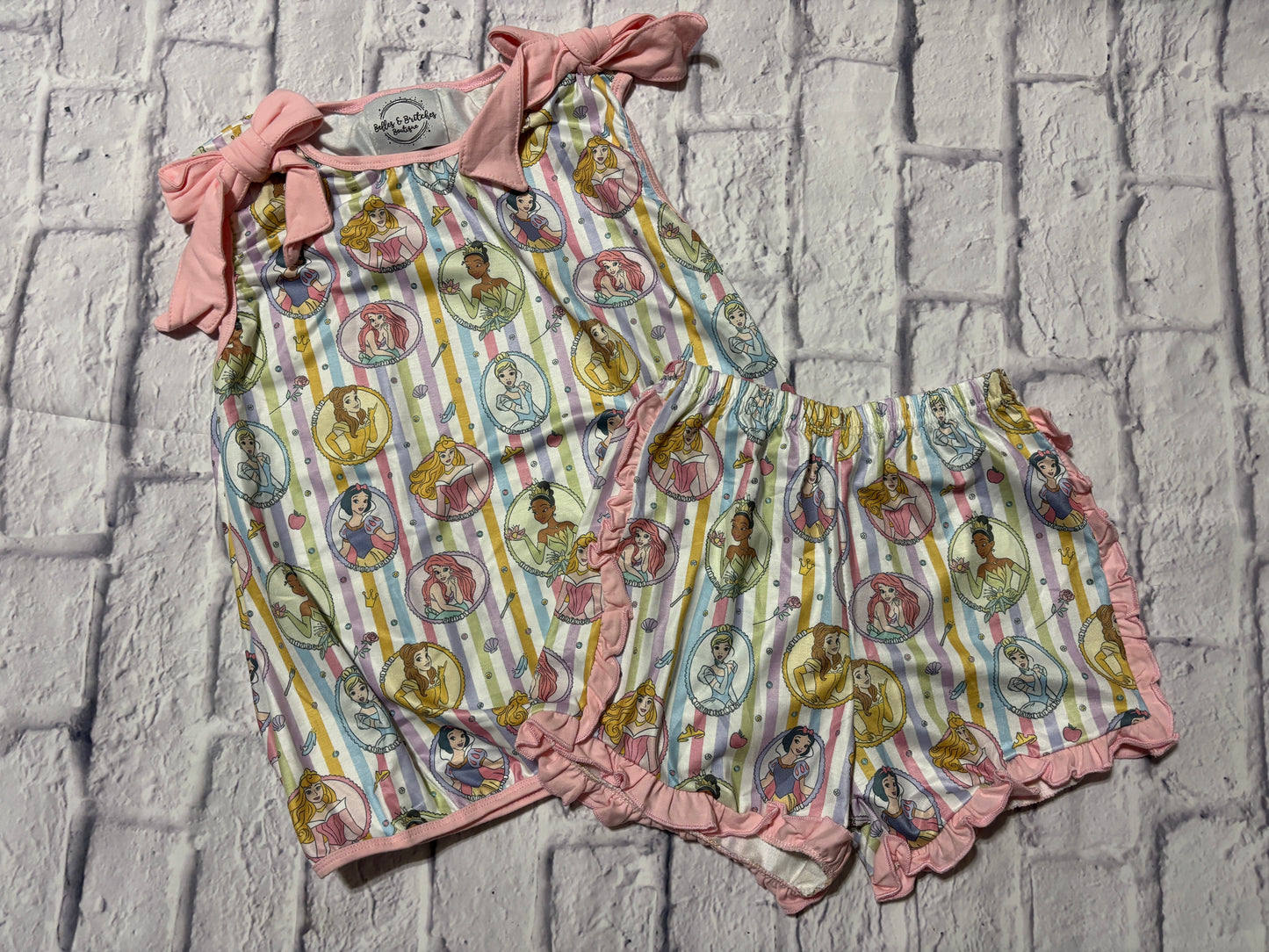 Special Collection #61 Princess Party Short Set