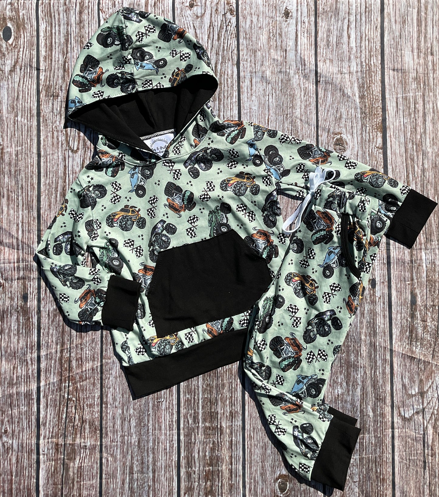 Smashing Into Winter Boy Pants Set