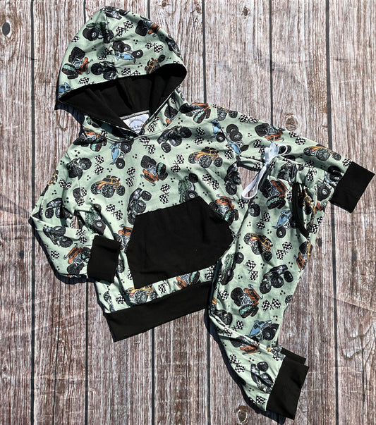 Smashing Into Winter Boy Pants Set