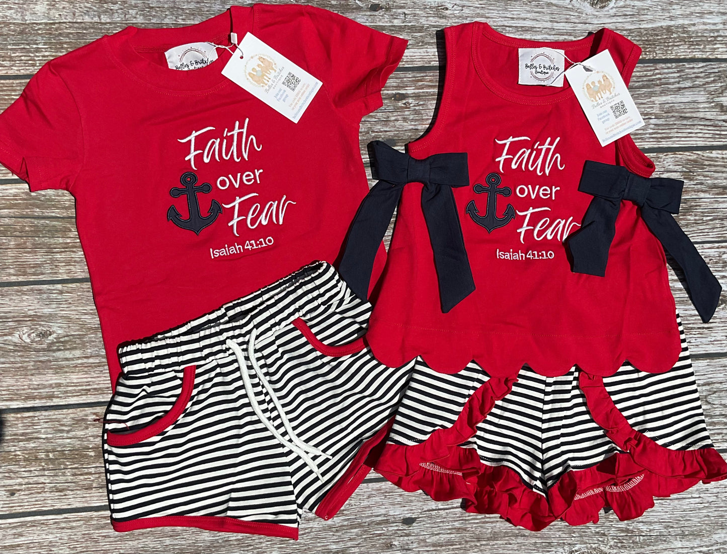 Faith Over Fear Short Set