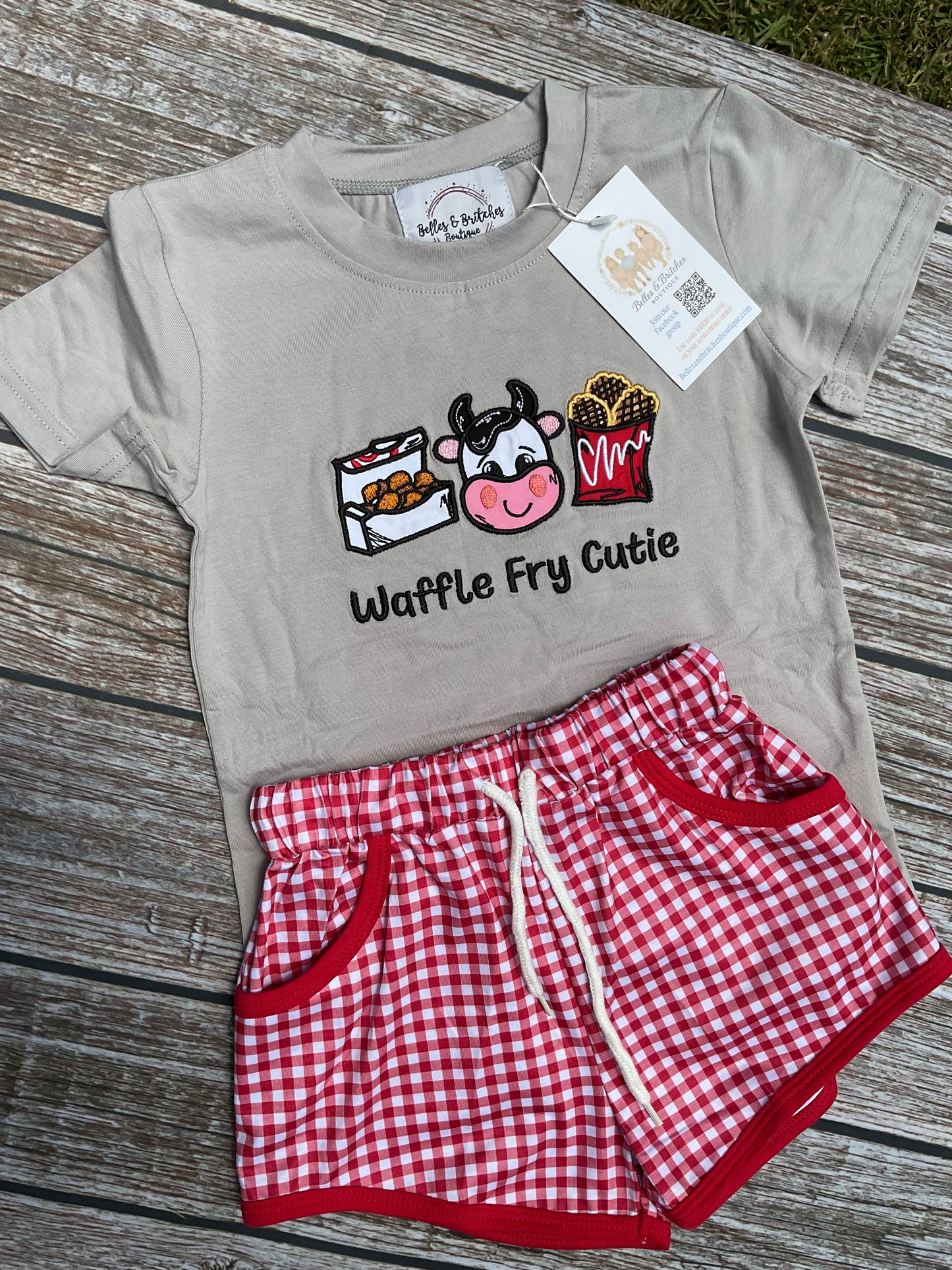 Waffle Fry Cutie