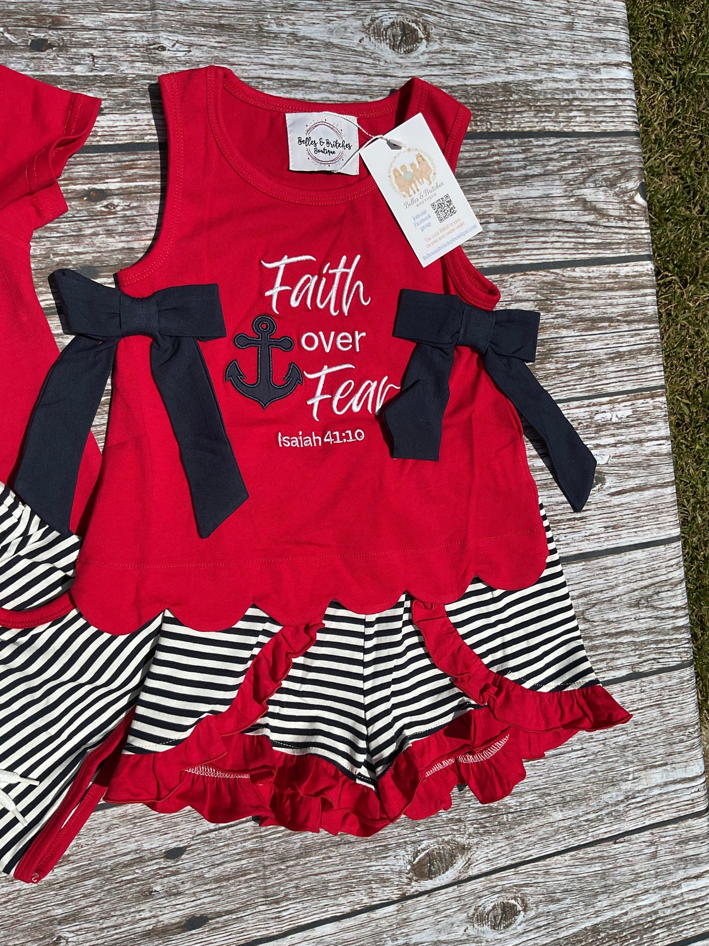 Faith Over Fear Short Set