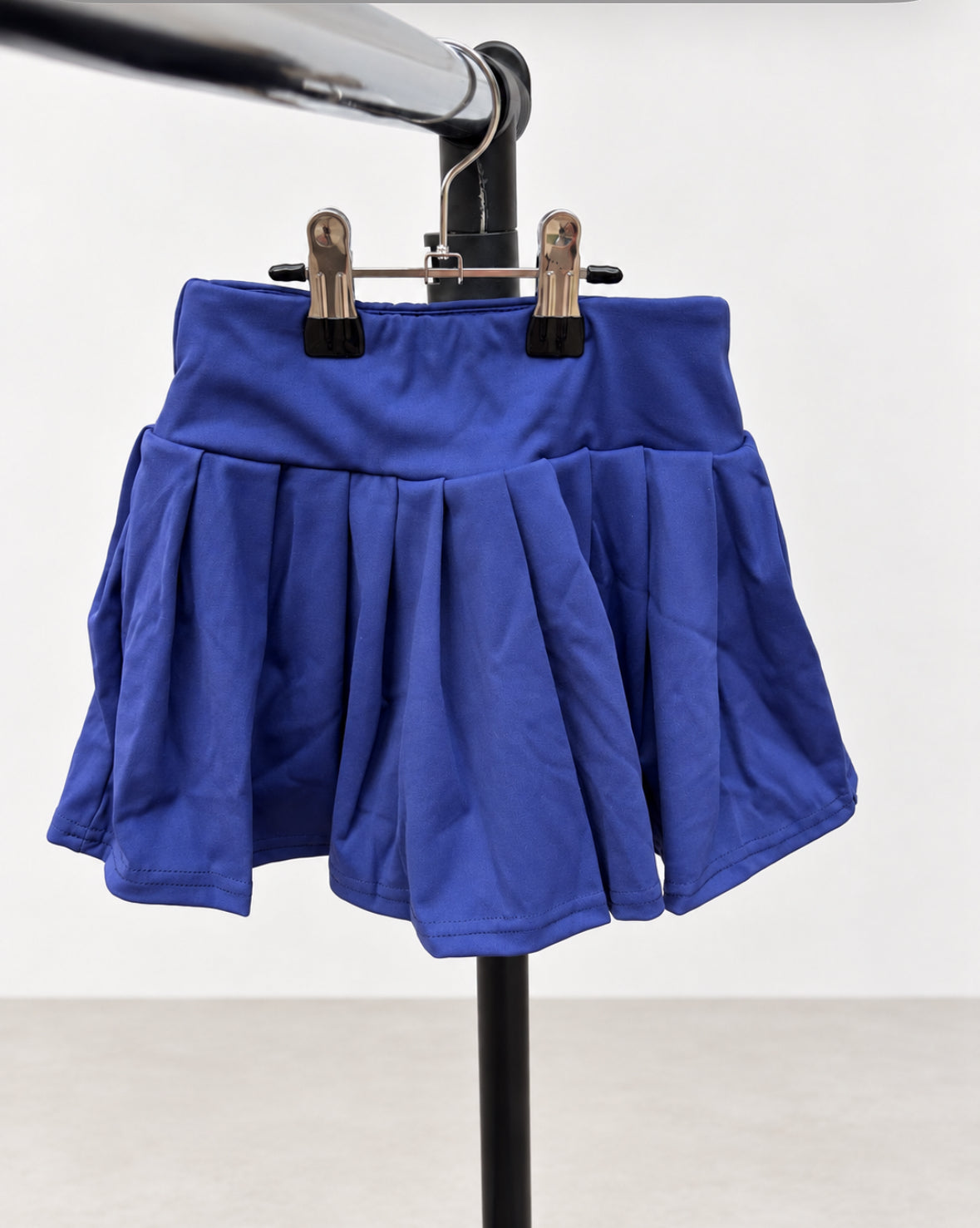 Preppy Pleated Girls Athletic Skorts