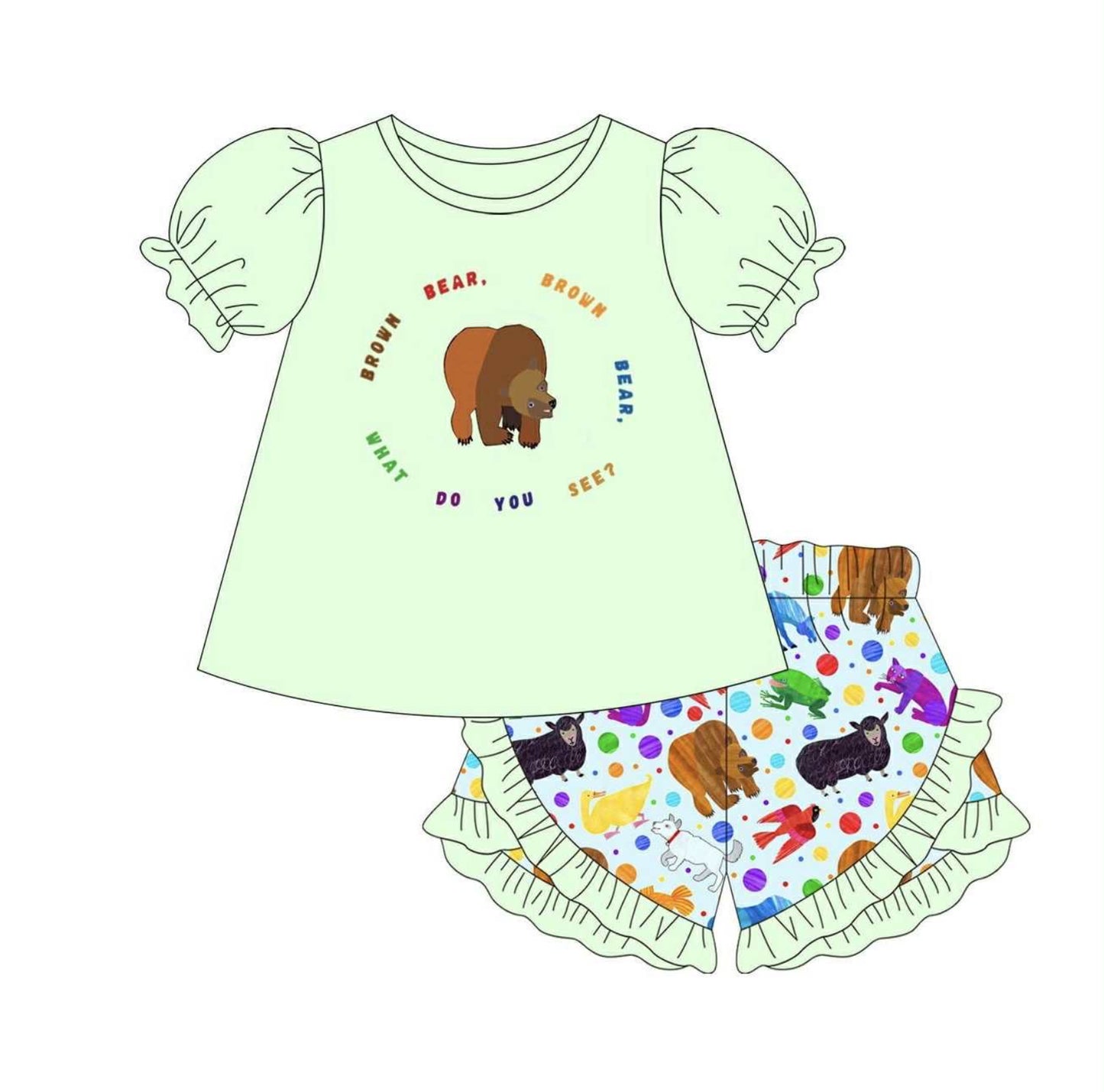 Storytime Collection Brown Bear Shirt ONLY