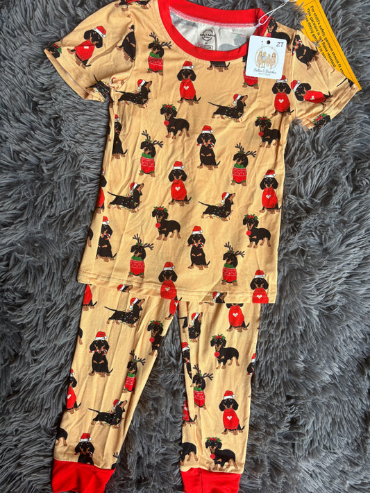 Deck The Dachshunds Bamboo