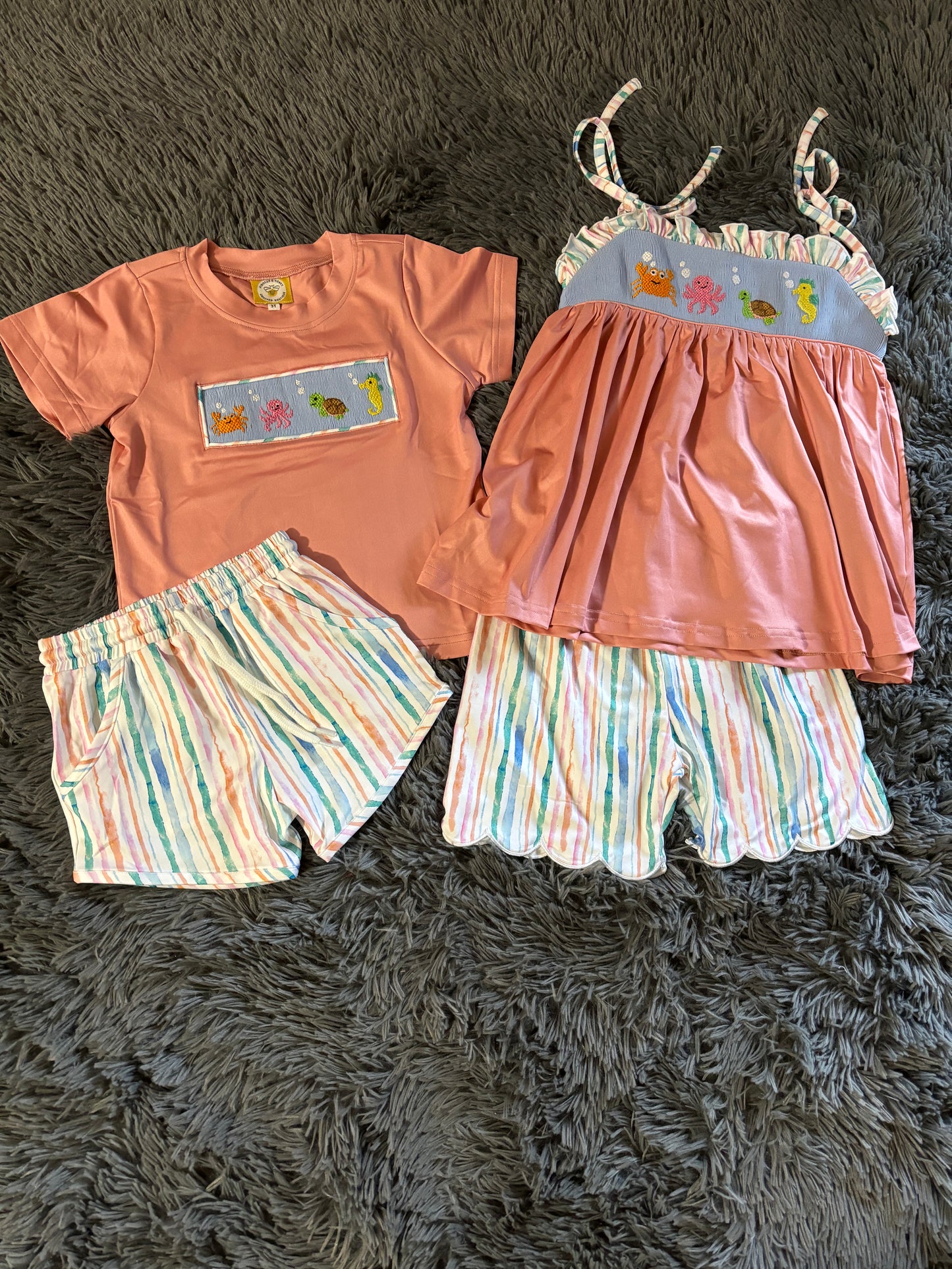 Sea Creature Smock Collection