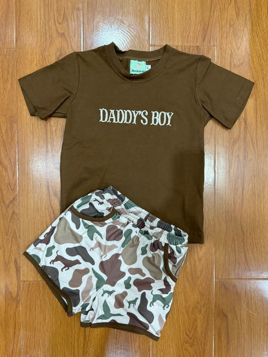 Daddy’s Boy Camo French Knot Collection