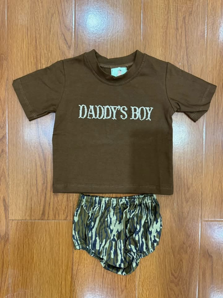 Daddy’s Boy Camo French Knot Collection