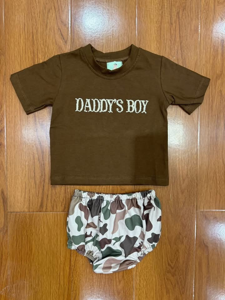 Daddy’s Boy Camo French Knot Collection