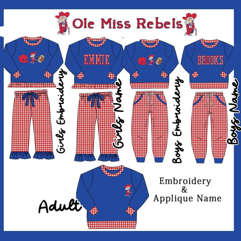 WS PO#80 OLE MISS GAMEDAY ETA Late December to BBB