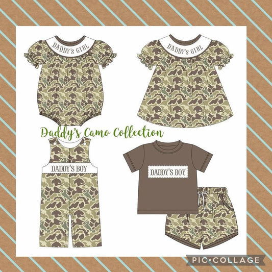 Daddy’s Camo Collection