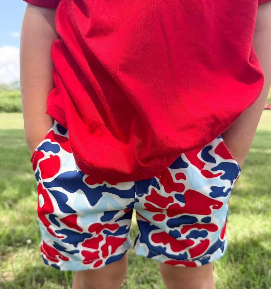 RWB Camo Shorts