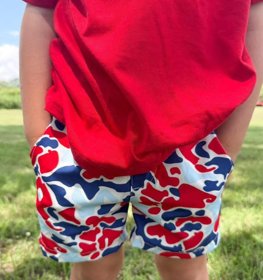 RWB Camo Shorts