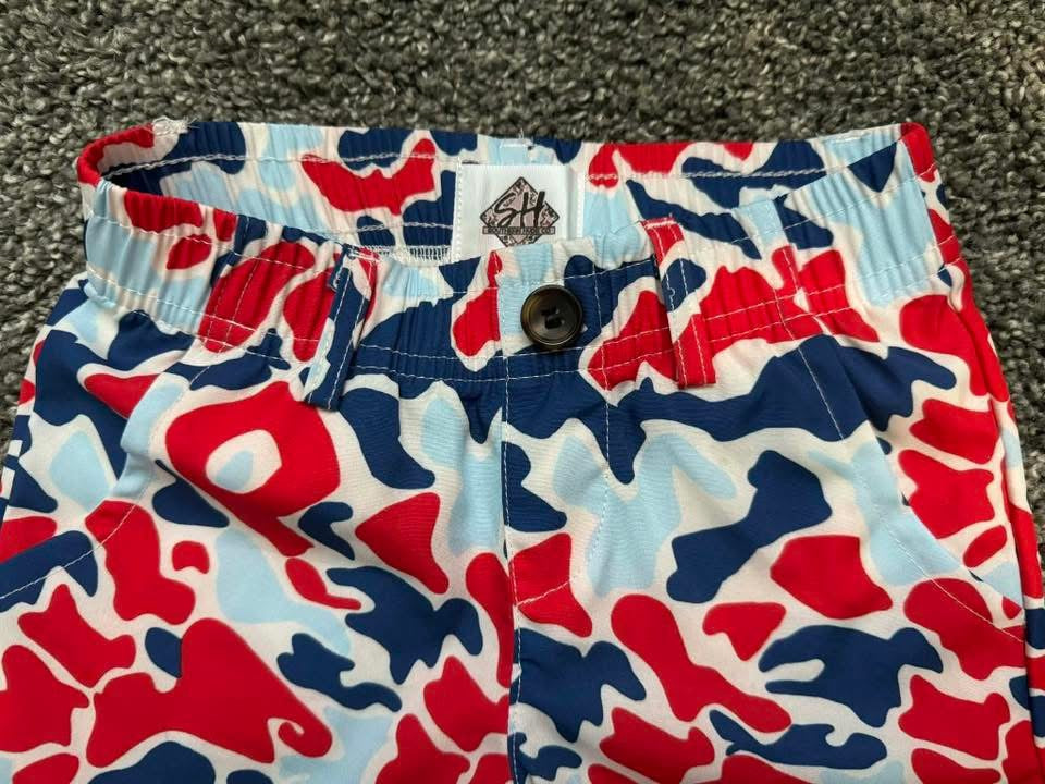 RWB Camo Shorts