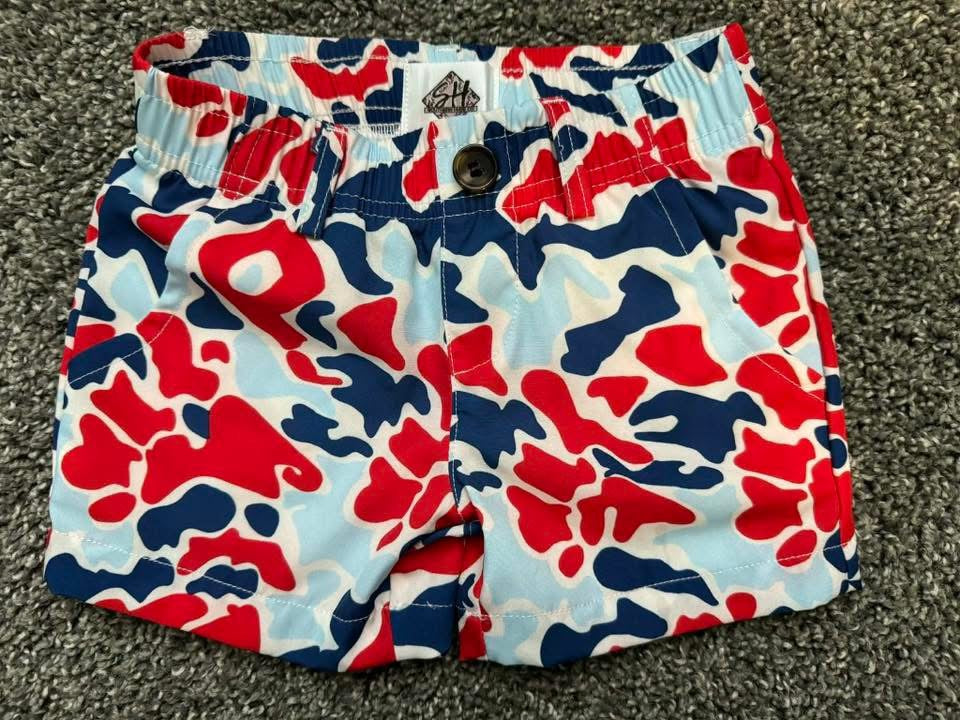 RWB Camo Shorts