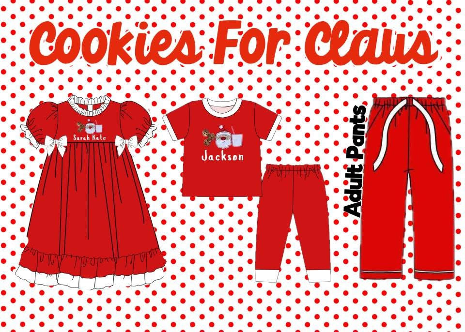 Cookies For Claus Jammies