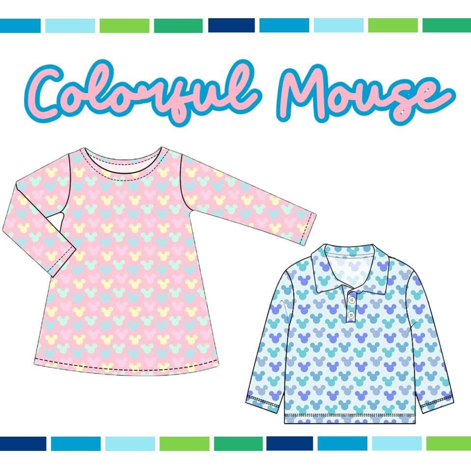 Winter PO#75 Colorful Mouse ETA Late October to BBB