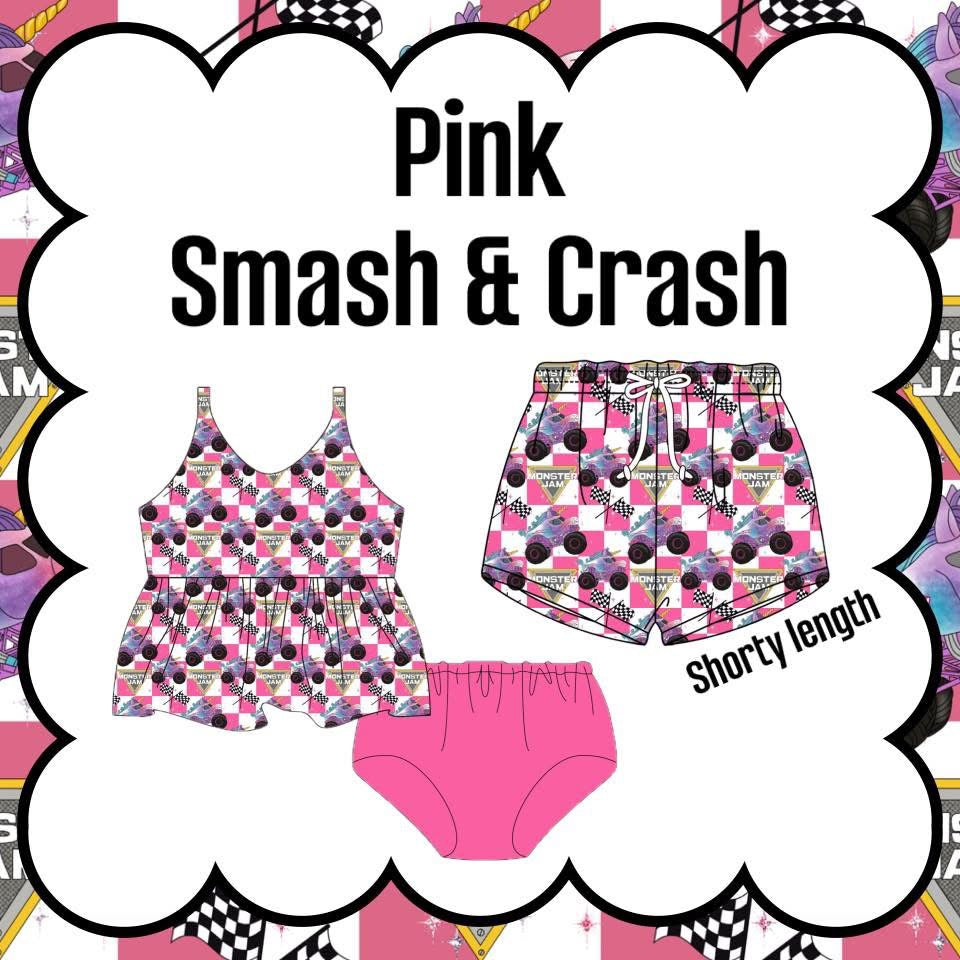 Pink Smash & Crash Swim