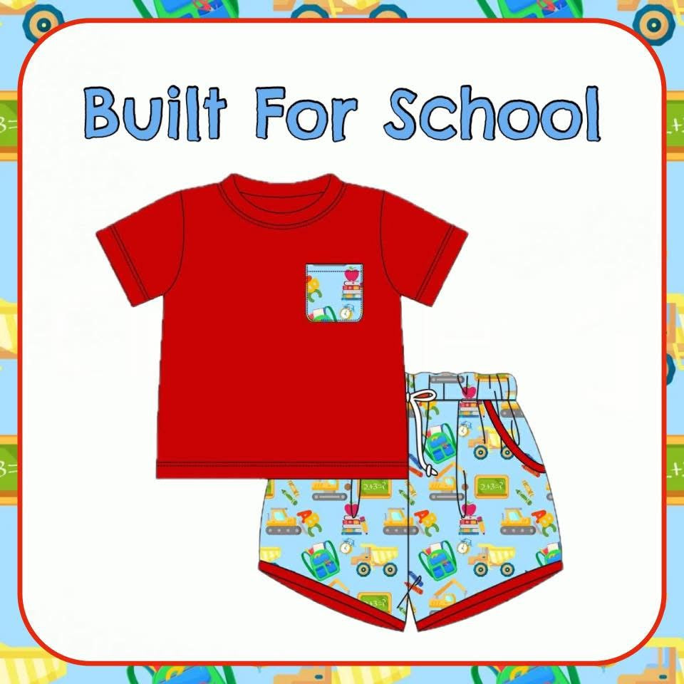 Built For School Boy Set