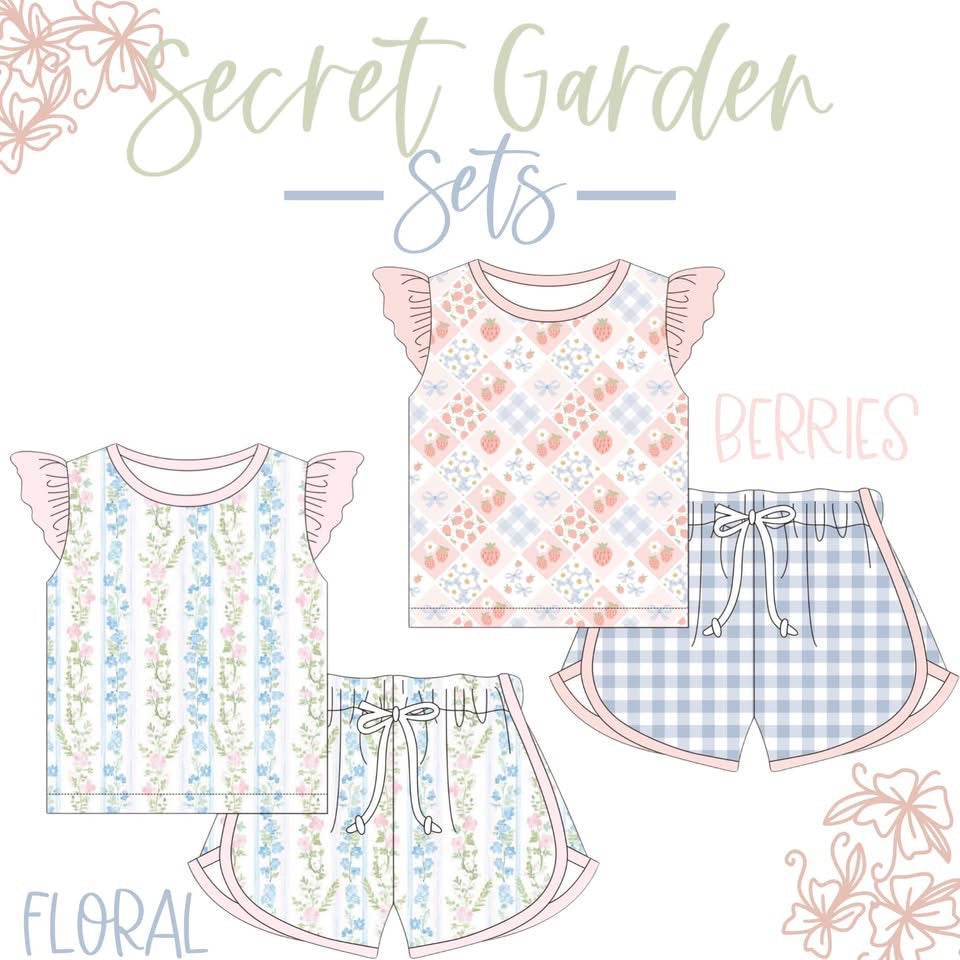 Secret Garden Short Set
