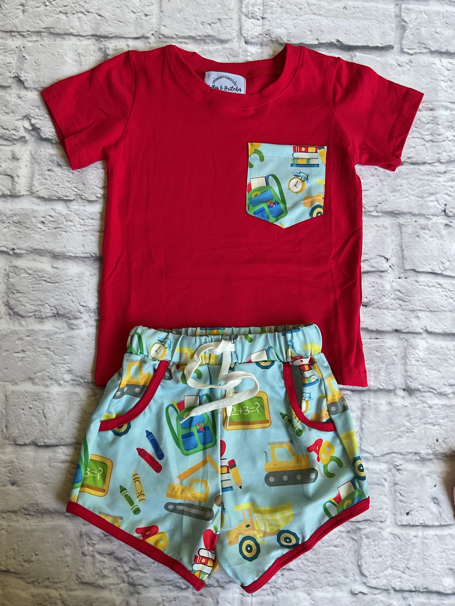 Built For School Boy Set