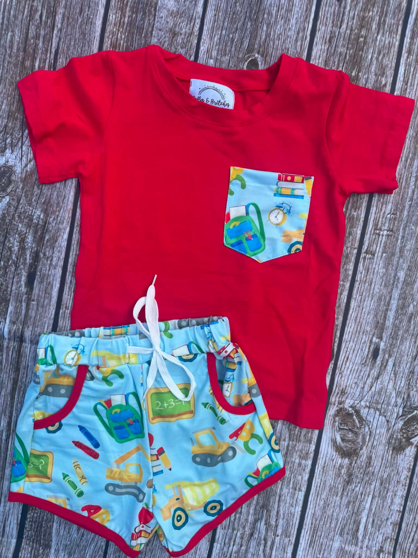 Built For School Boy Set