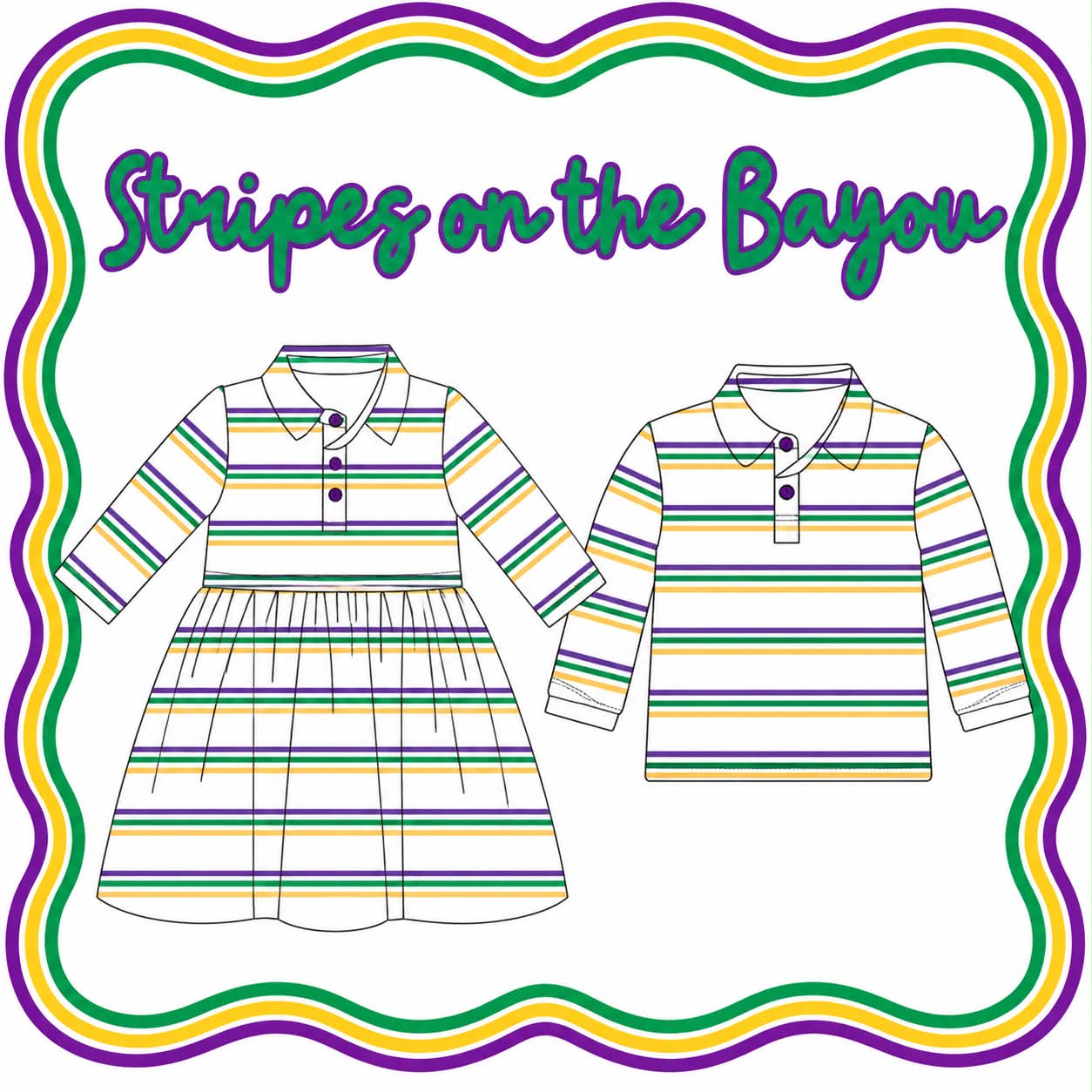 WS PO#36 Stripes On The Bayou ETA January to BBB