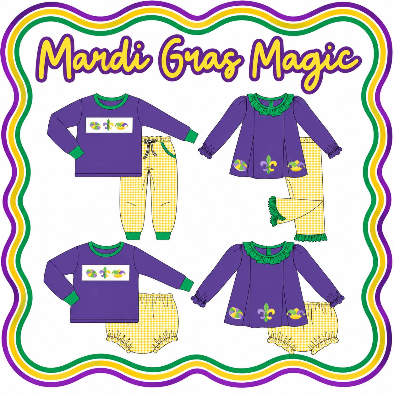 WS PO#36 Mardi Gras Magic ETA January to BBB