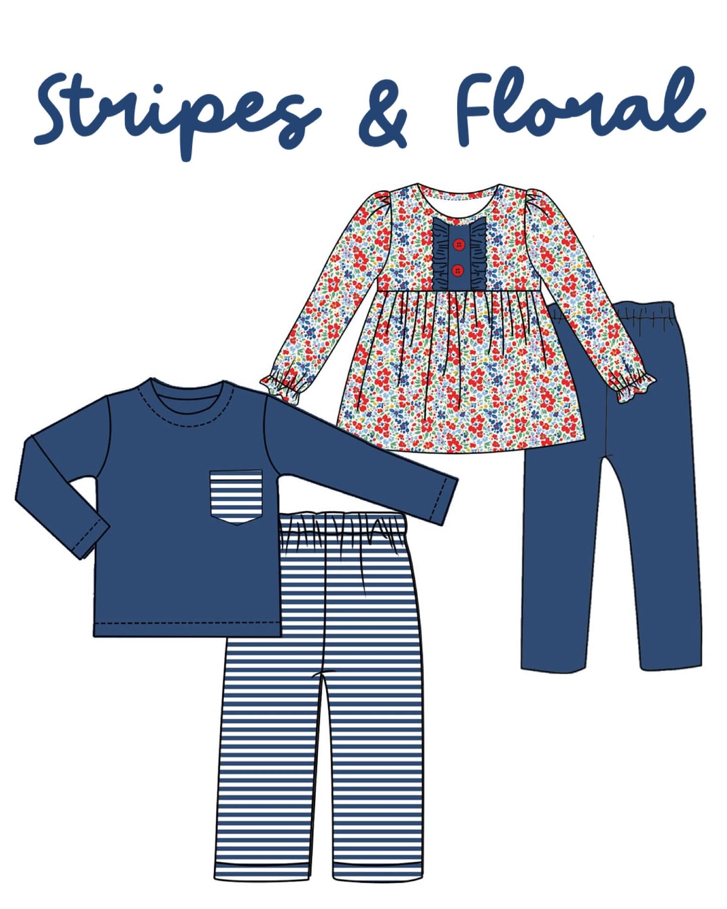 WS PO#76 Stripes & Floral ETA November to BBB