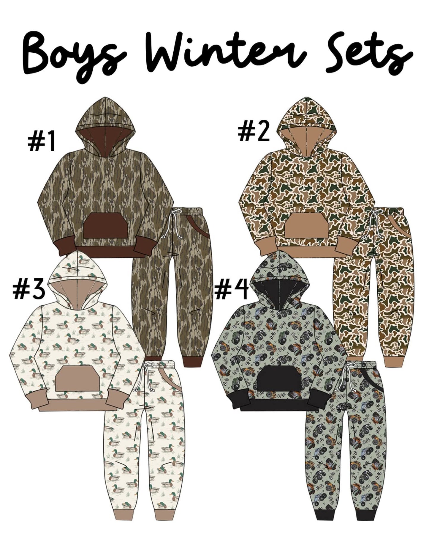 WS PO#76 Boys Winter Sets ETA November to BBB