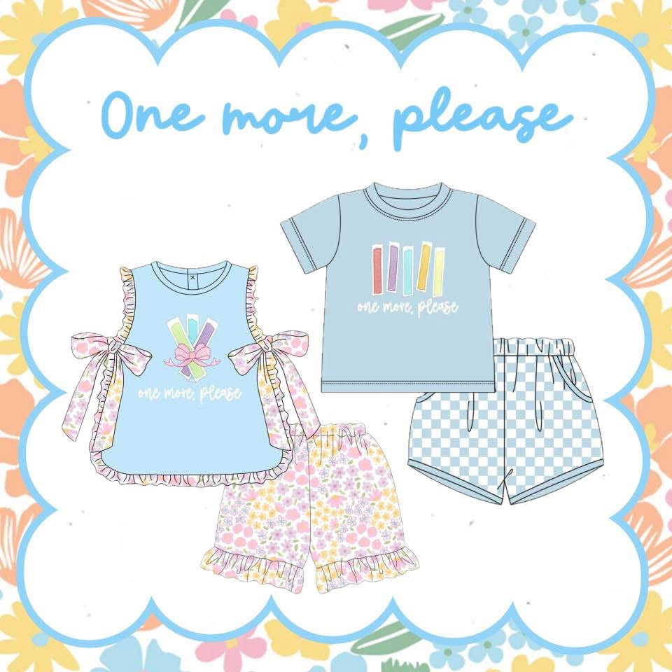 One More Please Popsicle Set