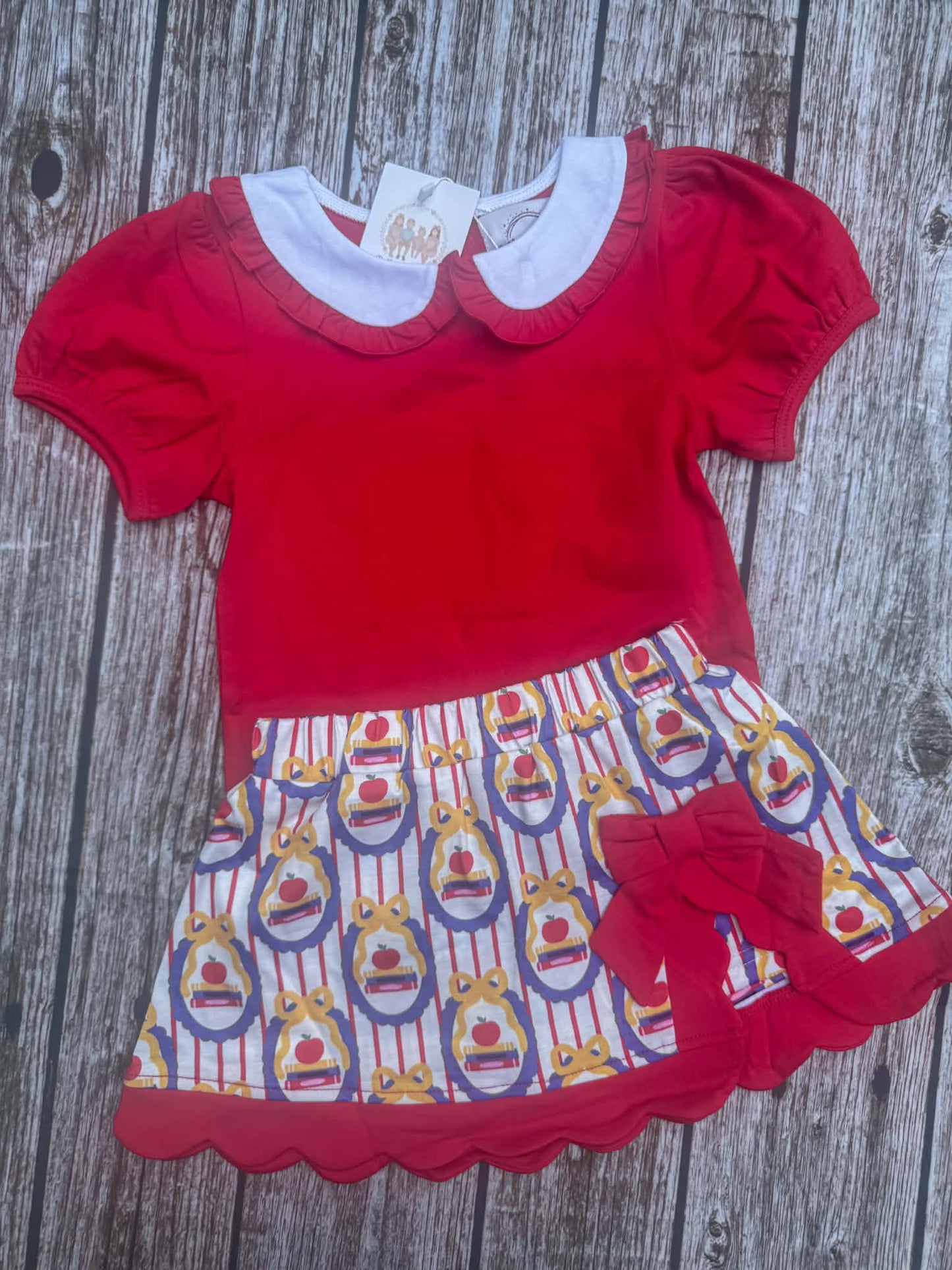 Top of the Class Skort Set