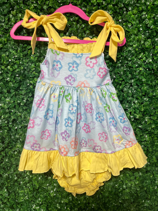 Penelope’s Pastel Floral Bloomer Set