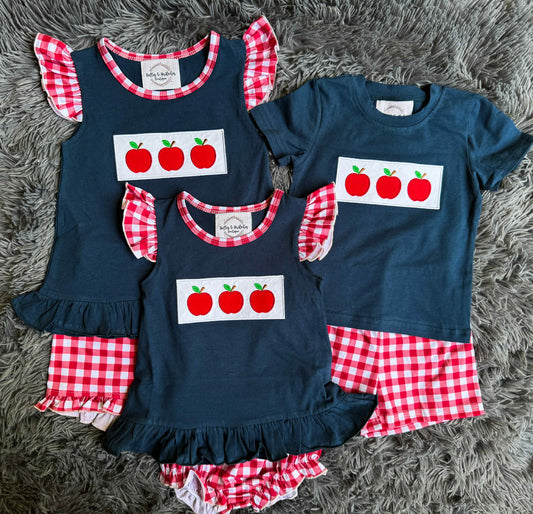Gingham Apple Trio Collection